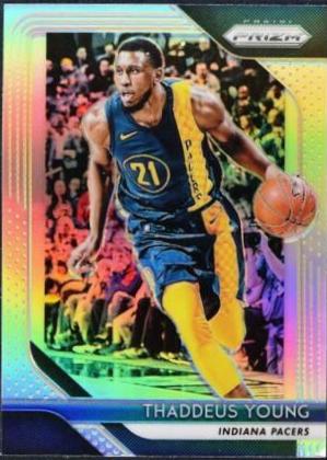 Thaddeus Young Silver Prizm #154