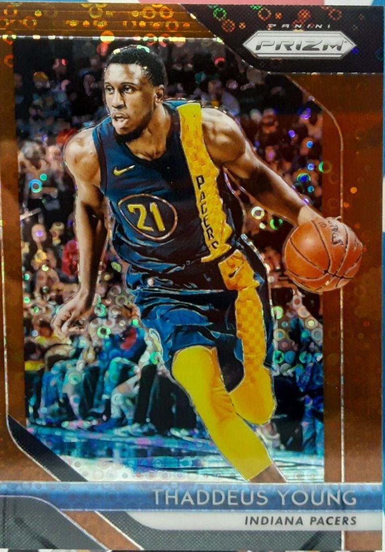 Thaddeus Young [Fast Break Prizm Bronze] #154