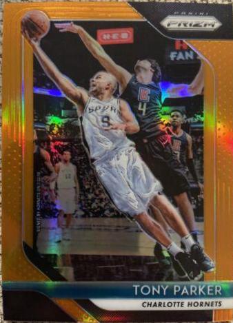 Tony Parker [Orange Prizm] #10