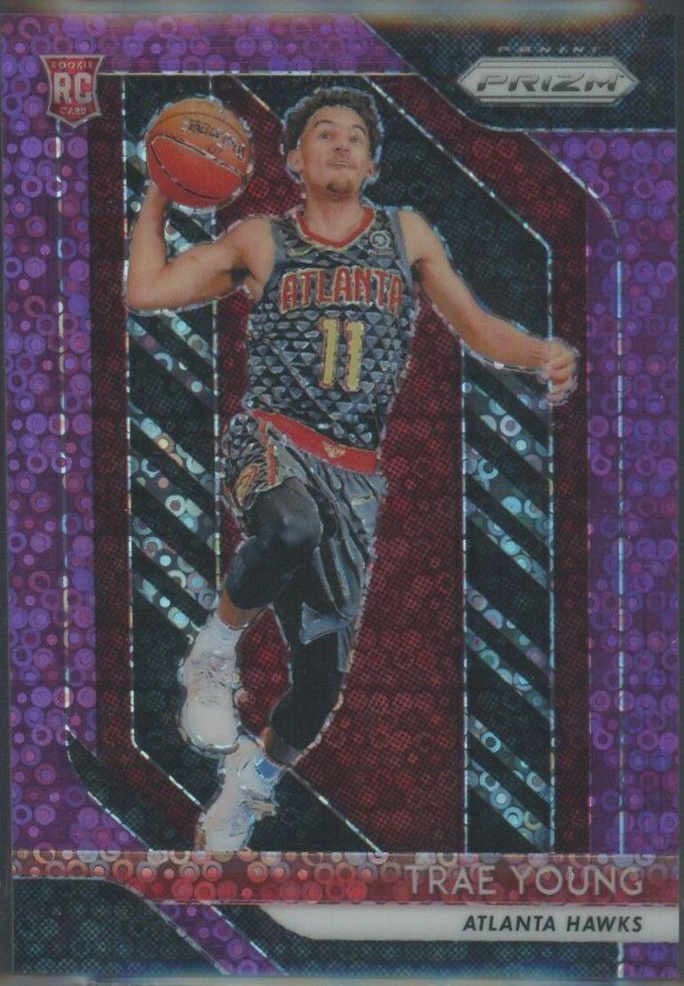 Trae Young [Fast Break Prizm Purple] #78