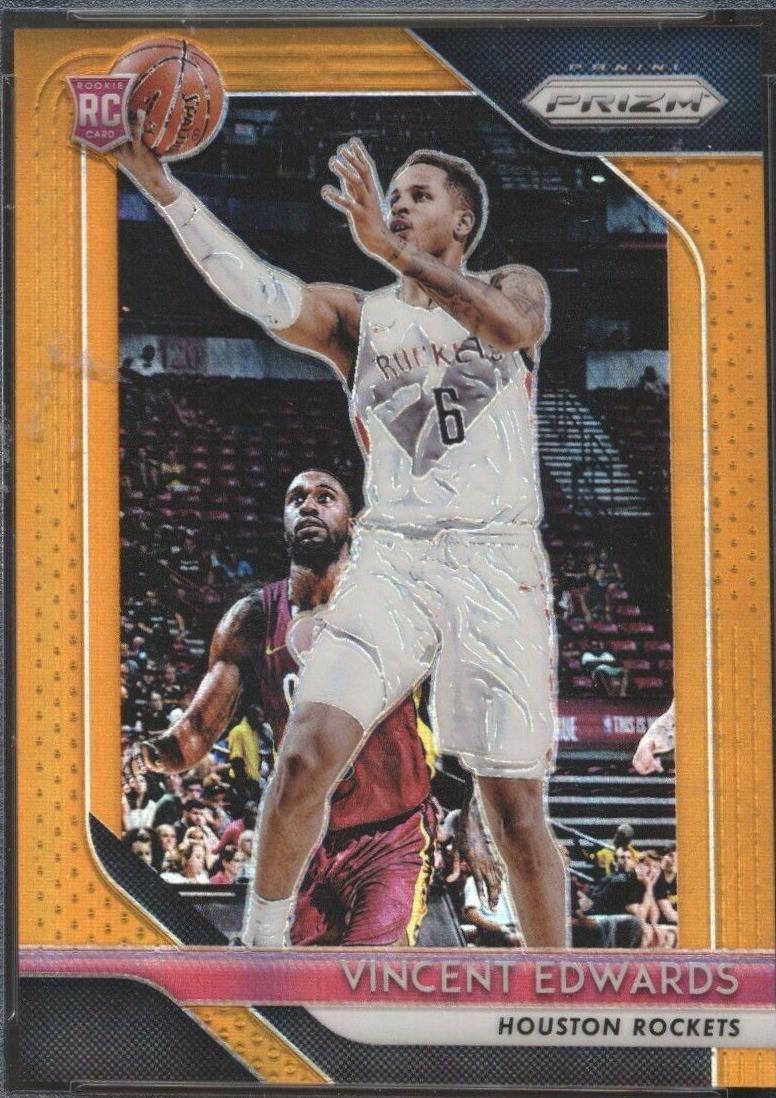 Vincent Edwards [Orange Prizm] #14