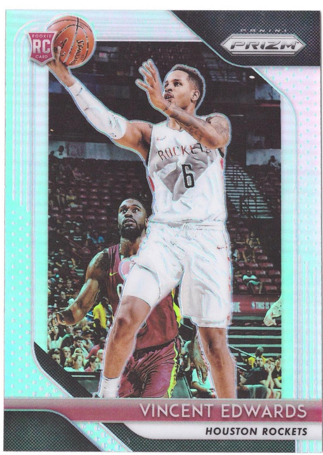 Vincent Edwards [Silver Prizm] #14
