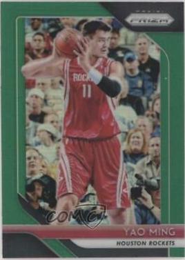 Yao Ming [Green Prizm] #135