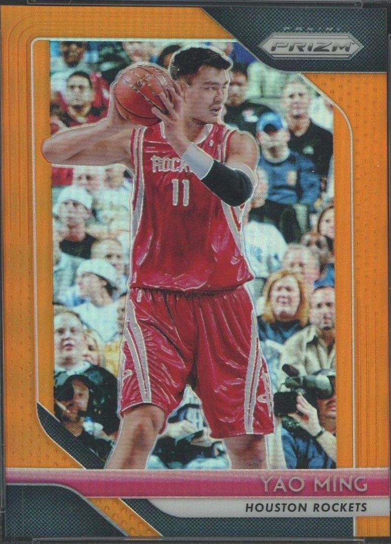Yao Ming [Orange Prizm] #135