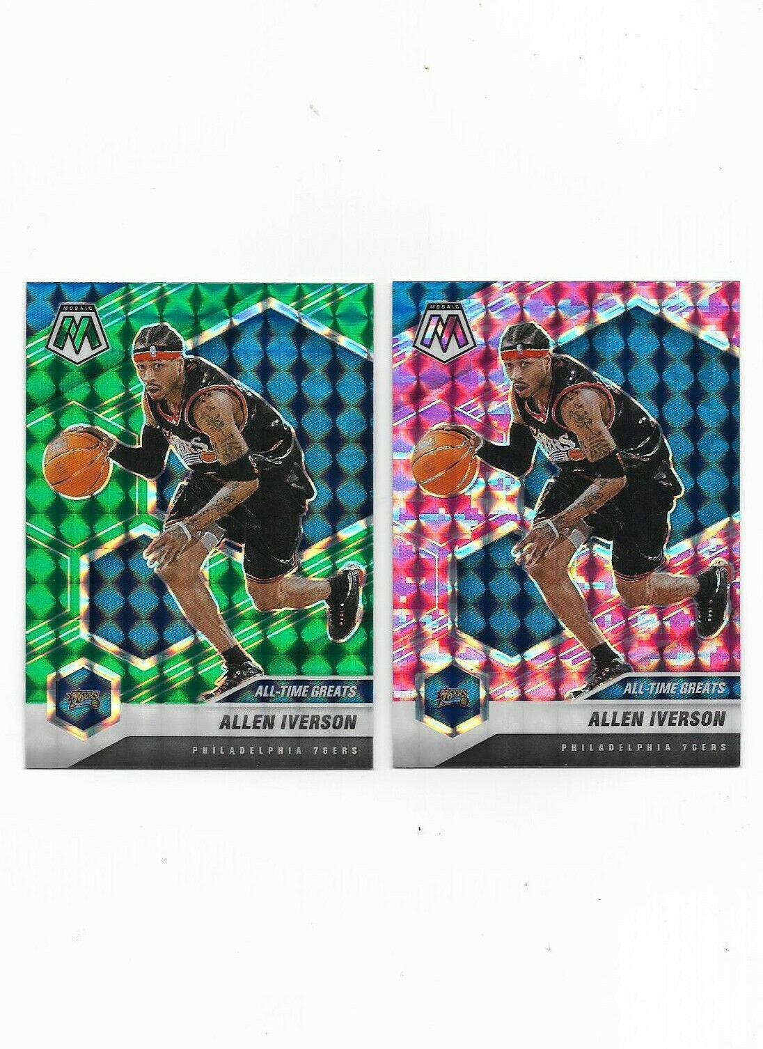 Allen Iverson [Green Mosaic] #292