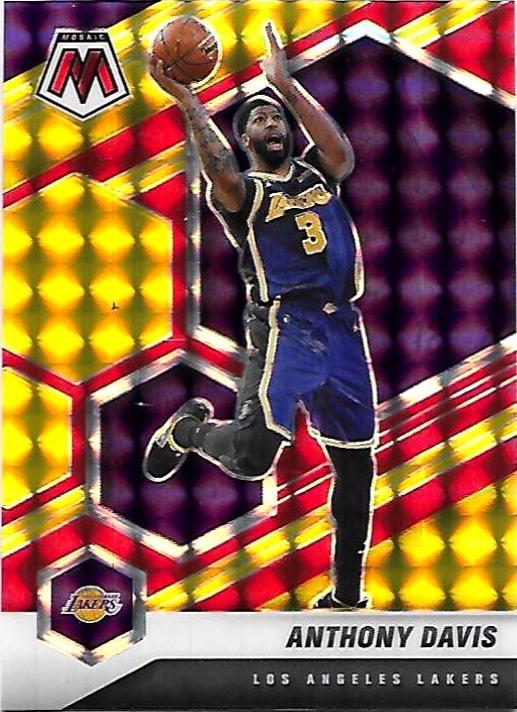 Anthony Davis [Choice Fusion Red & Yellow] #250