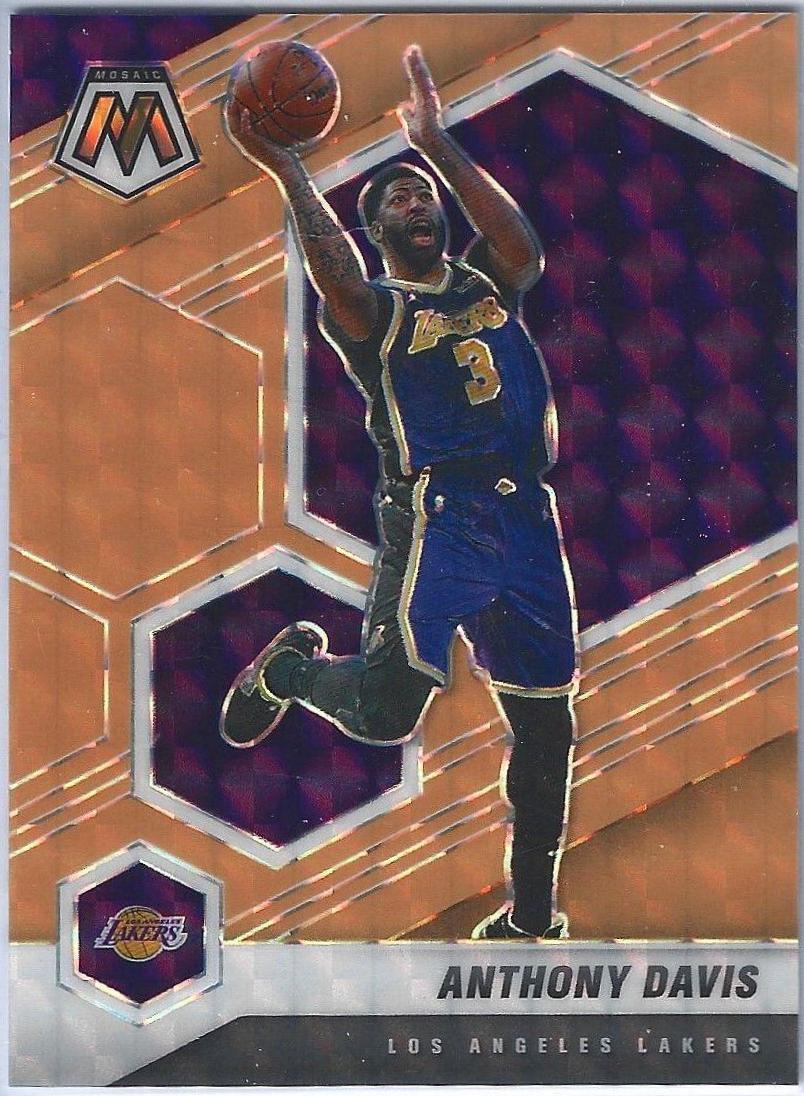 Anthony Davis [Orange Fluorescent] #250