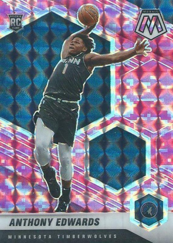 Anthony Edwards [Camo Pink] #201
