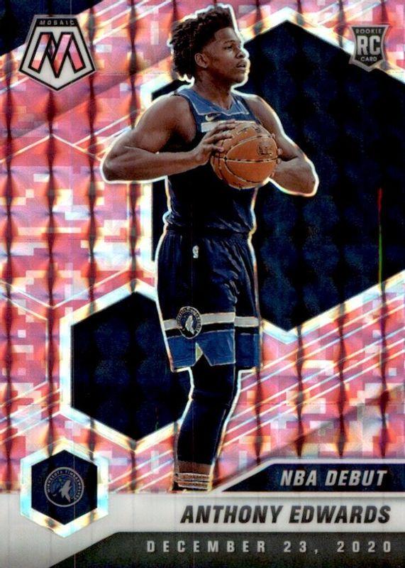Anthony Edwards [Camo Pink] #261
