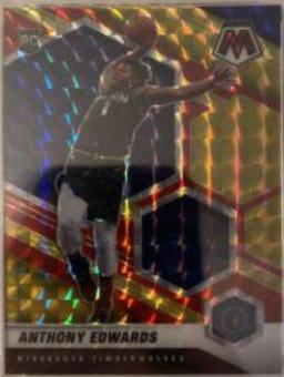 Anthony Edwards [Choice Fusion Red & Yellow] #201