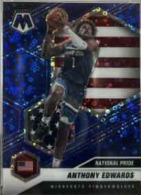 Anthony Edwards [Fast Break Blue] #252