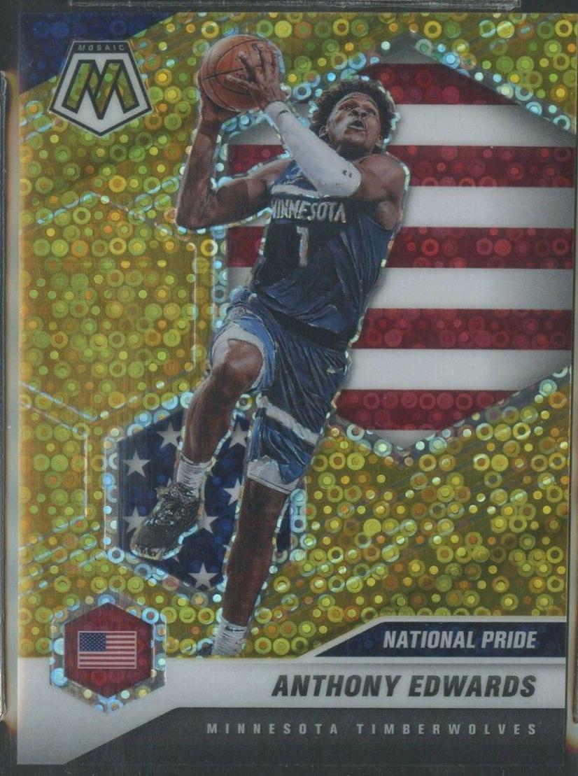 Anthony Edwards [Fast Break Gold] #252