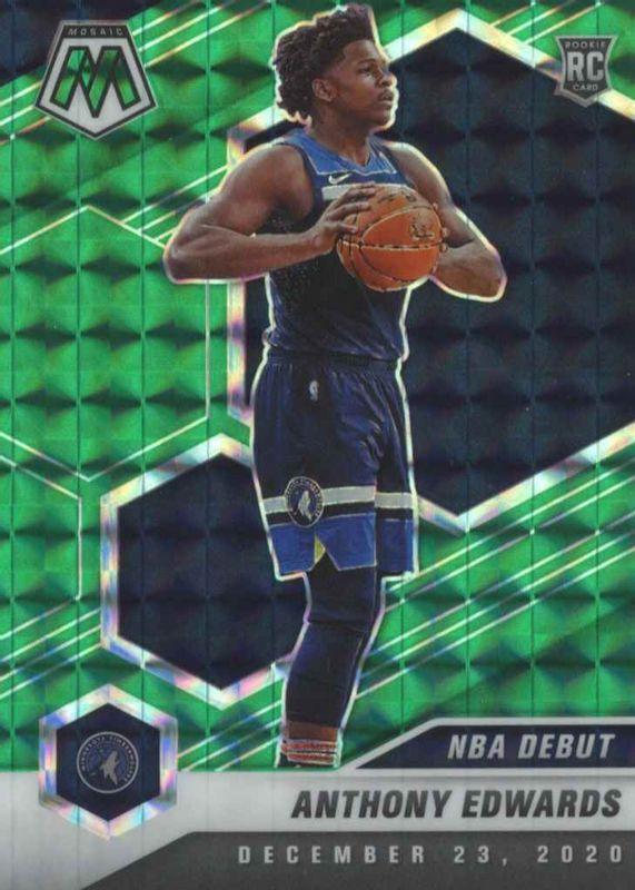 Anthony Edwards [Green Mosaic] #261