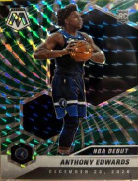 Anthony Edwards [Green Swirl] #201
