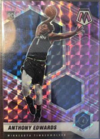 Anthony Edwards [Purple Mosaic] #201