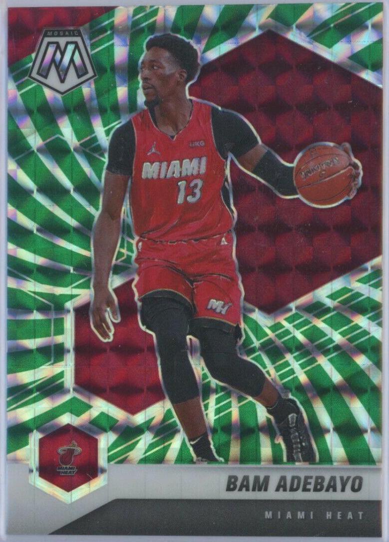 Bam Adebayo [Green Mosaic] #171
