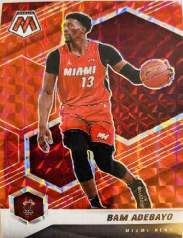 Bam Adebayo [Red Mosaic] #171