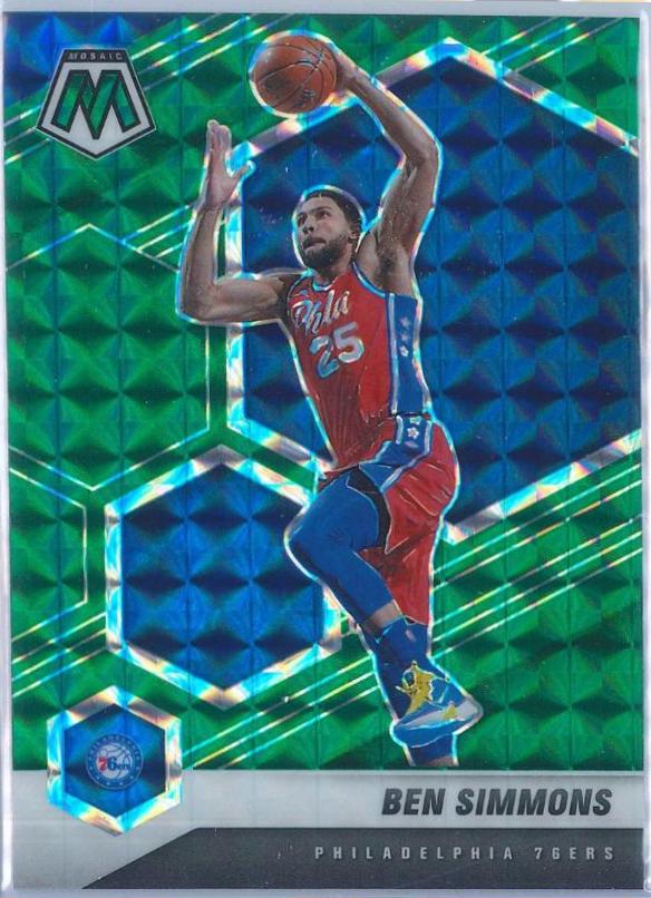 Ben Simmons [Green Mosaic] #104
