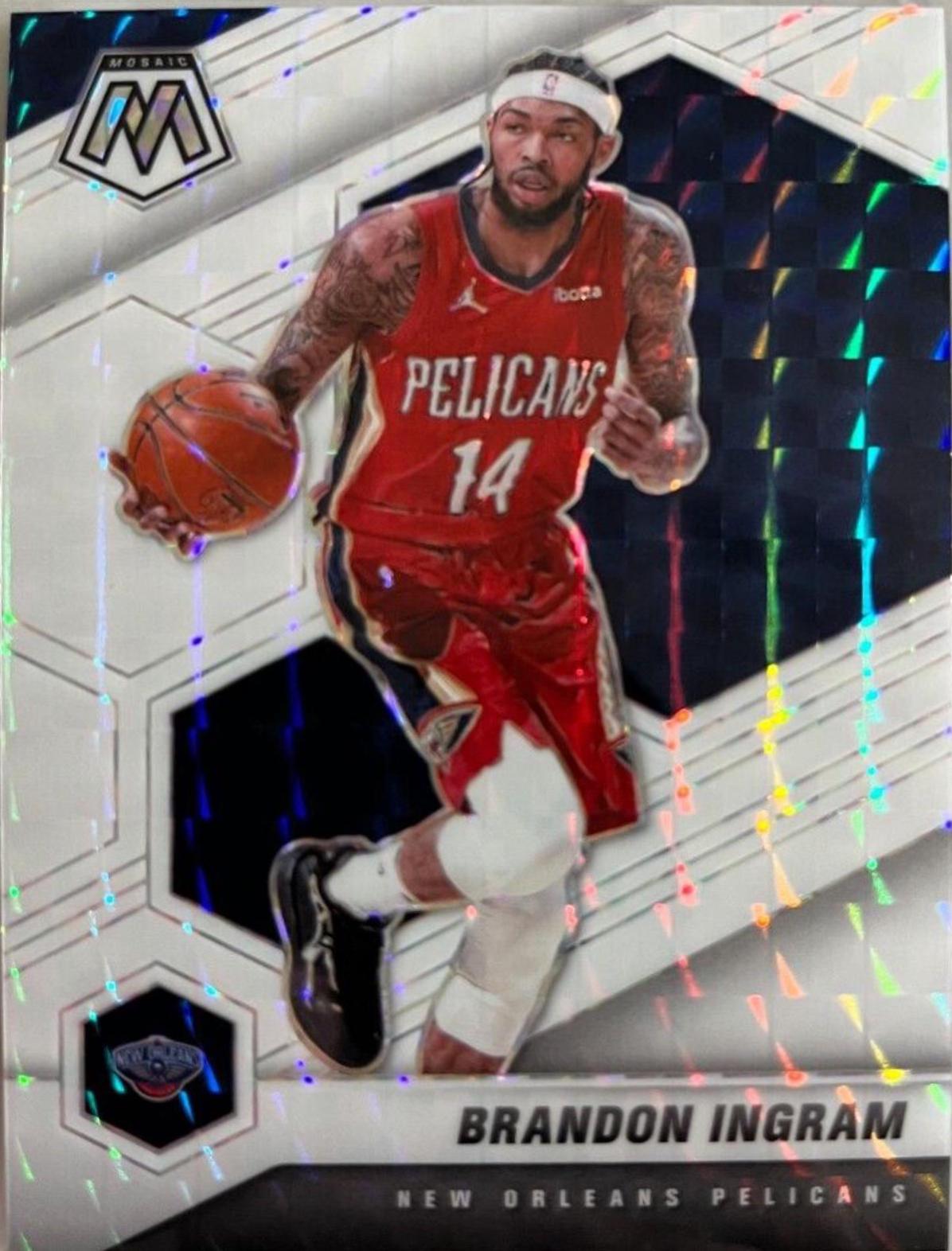 Brandon Ingram [White Mosaic] #184
