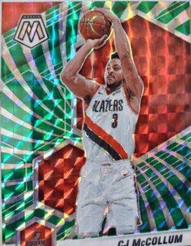CJ McCollum [Green Swirl] #30