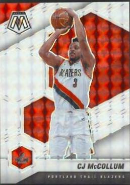 CJ McCollum [White Mosaic] #30