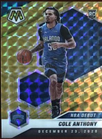 Cole Anthony [Gold Mosaic] #268