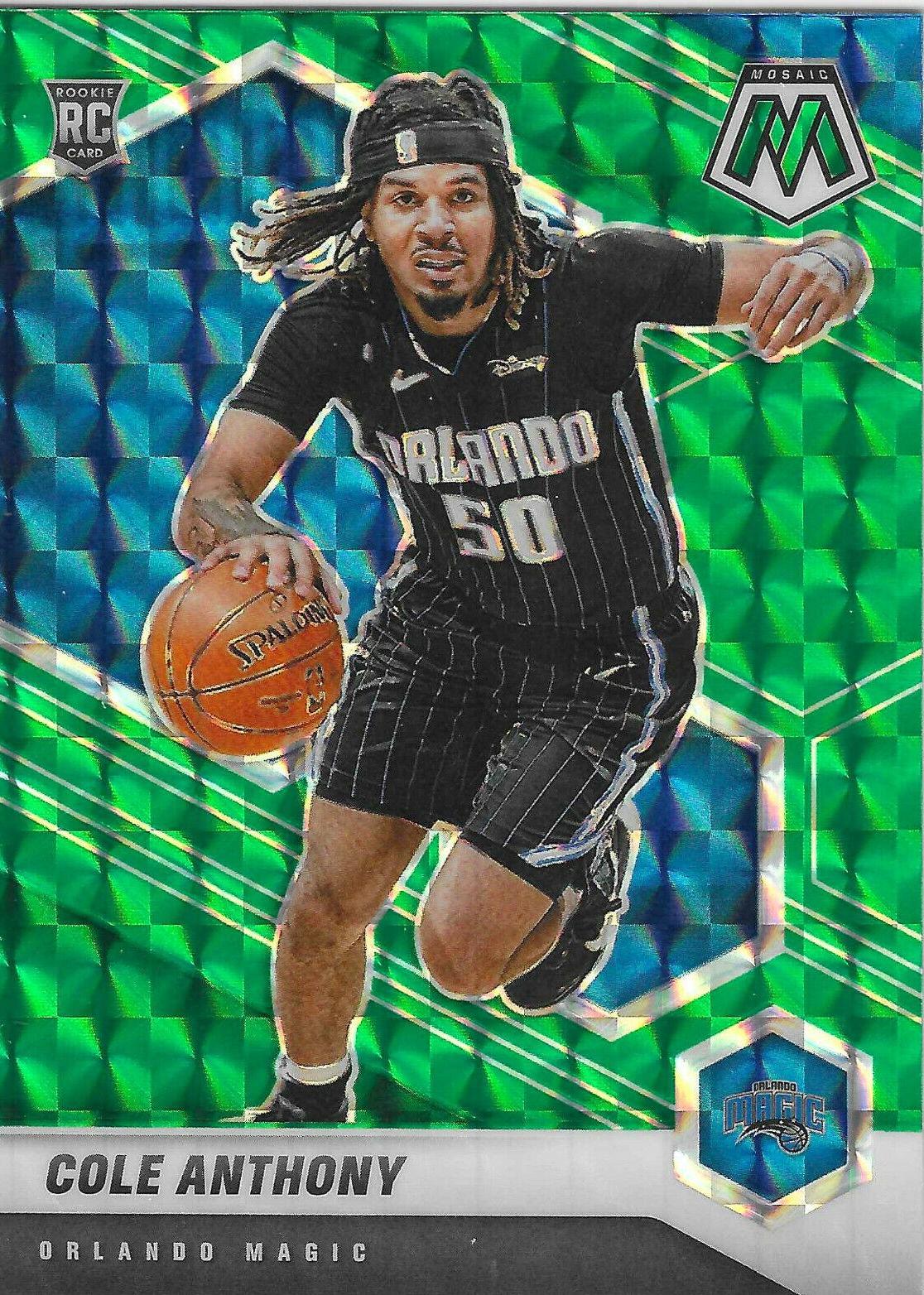 Cole Anthony [Green Mosaic] #207