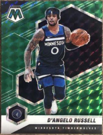 D'Angelo Russell [Green Mosaic] #147