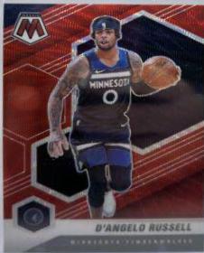 D'Angelo Russell [Red Mosaic] #147