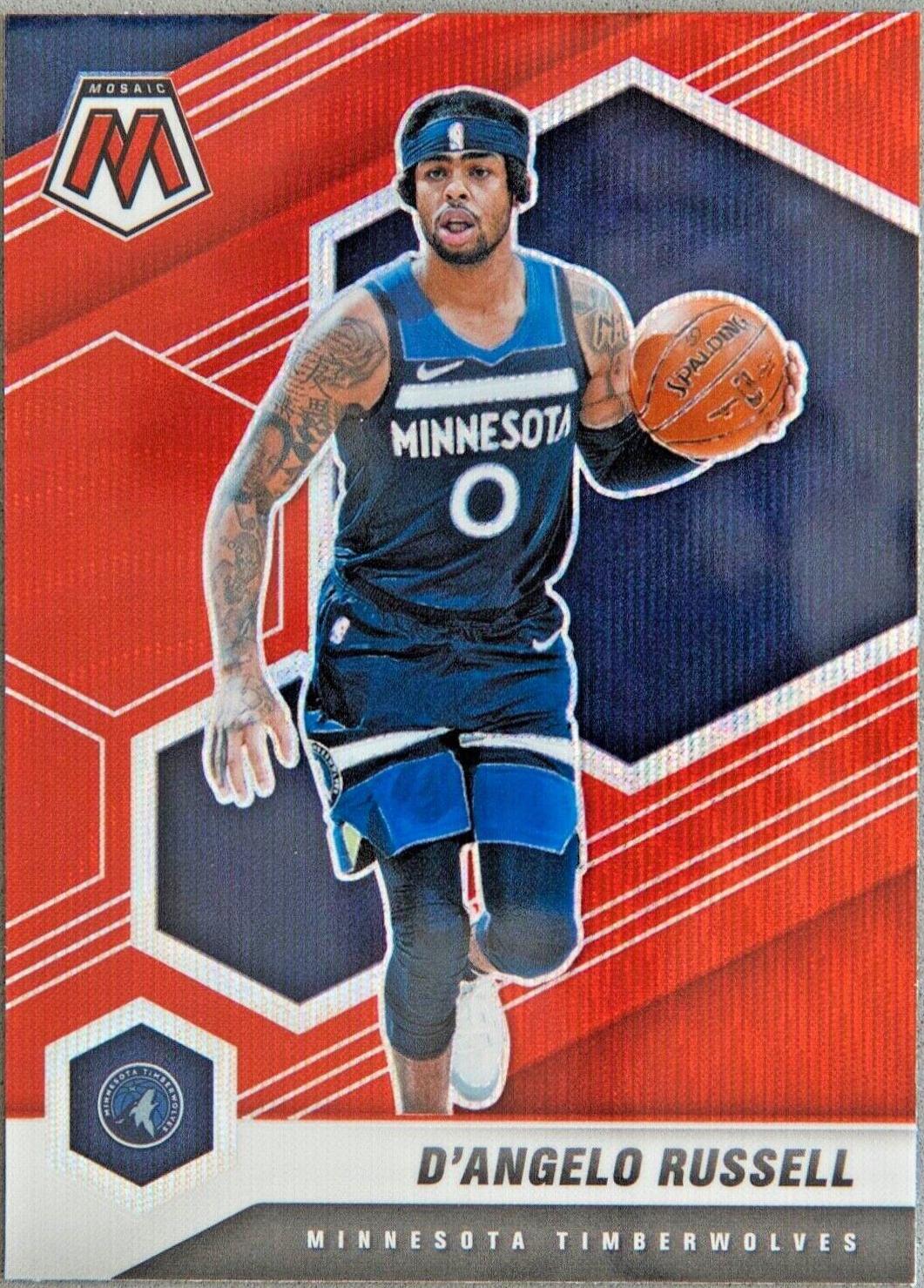 D'Angelo Russell [Red Wave] #147