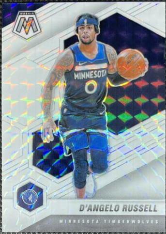 D'Angelo Russell [White Mosaic] #147