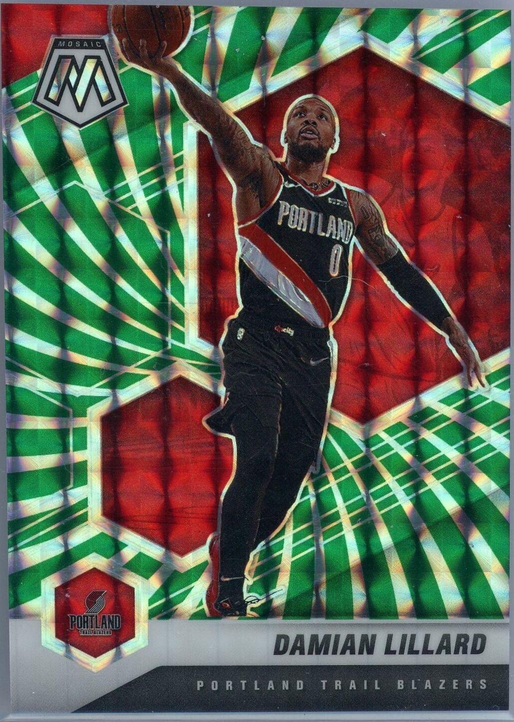 Damian Lillard [Green Swirl] #93