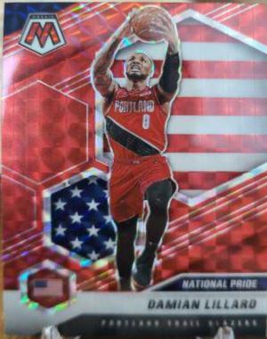 Damian Lillard [Red Mosaic] #246