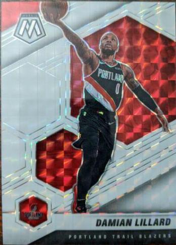 Damian Lillard [White Mosaic] #93