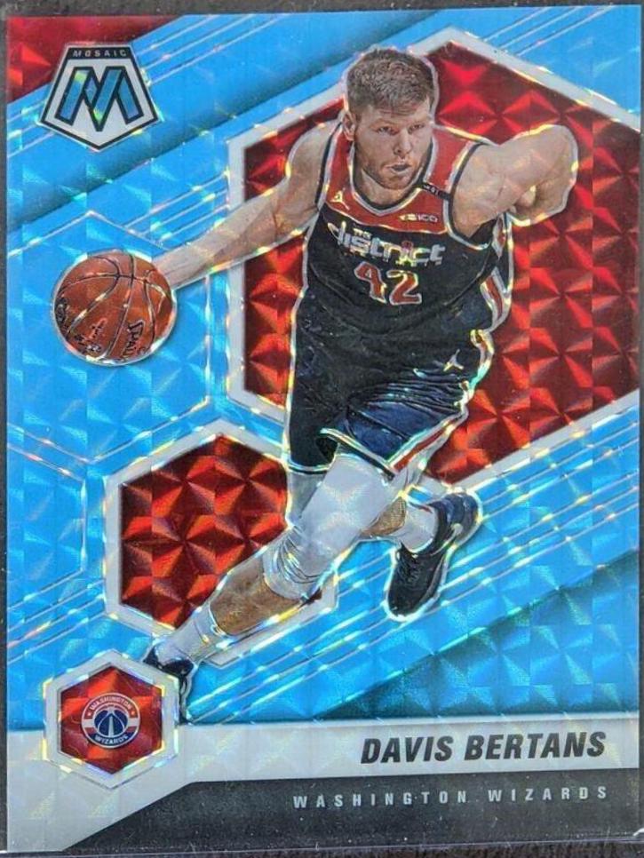 Davis Bertans [Blue Fluorescent] #10