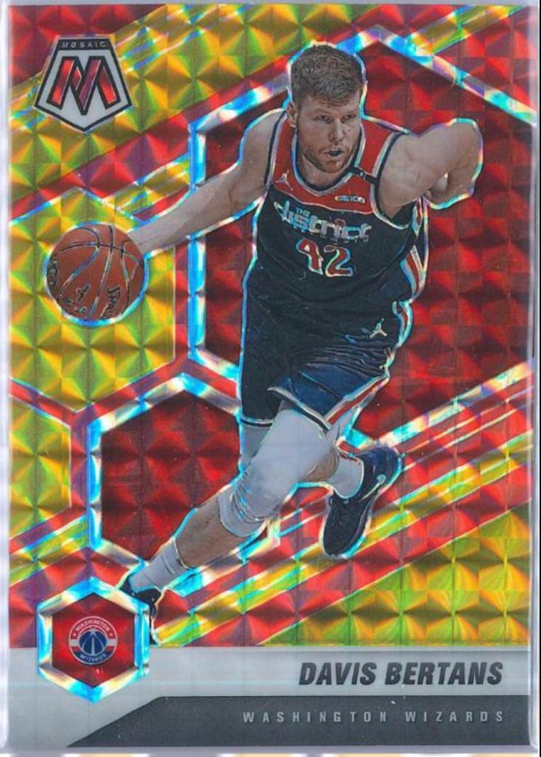 Davis Bertans [Choice Fusion Red & Yellow] #10