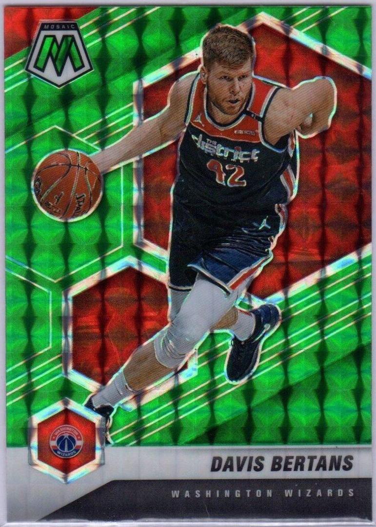 Davis Bertans [Green Mosaic] #10