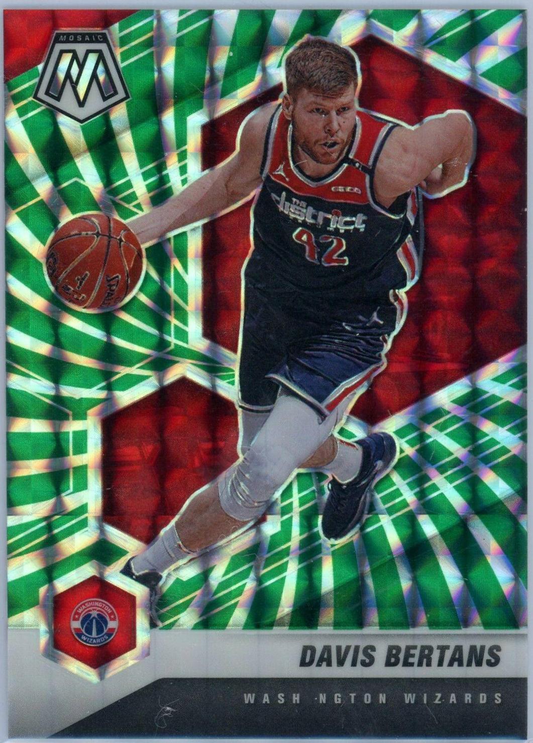 Davis Bertans [Green Swirl] #10
