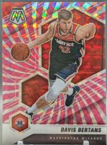 Davis Bertans [Pink Swirl] #10