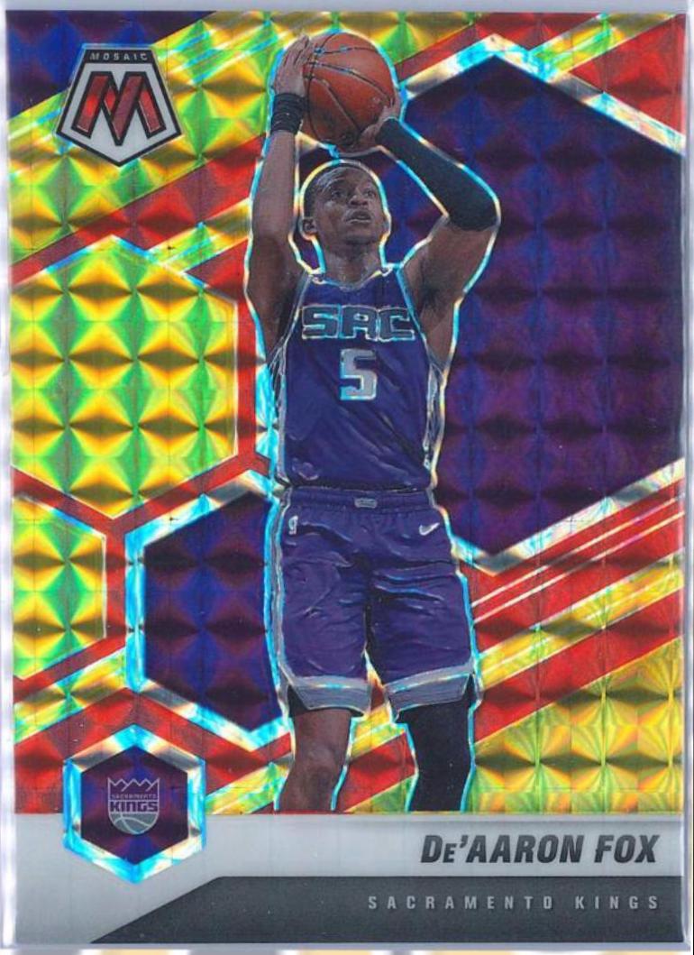 De'Aaron Fox [Choice Fusion Red & Yellow] #168
