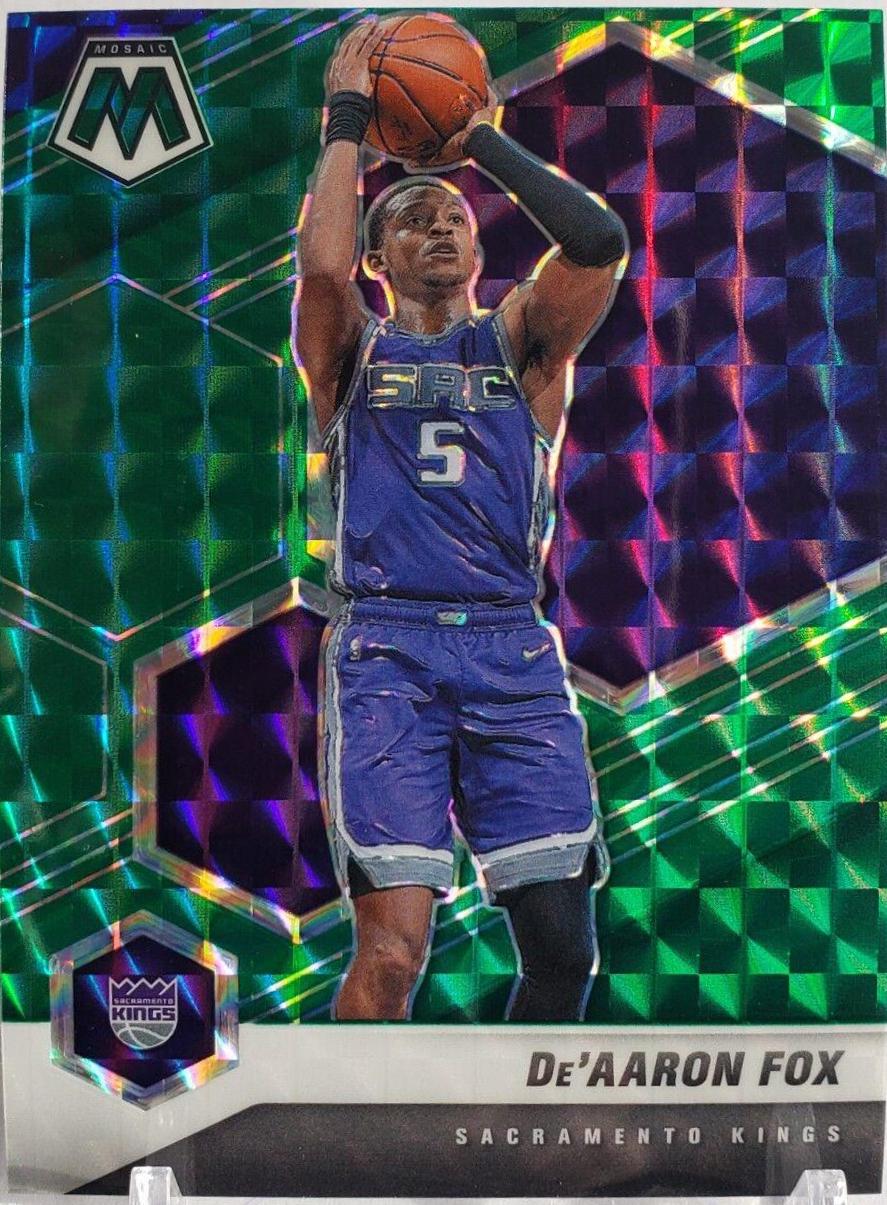 De'Aaron Fox [Green Fluorescent] #168