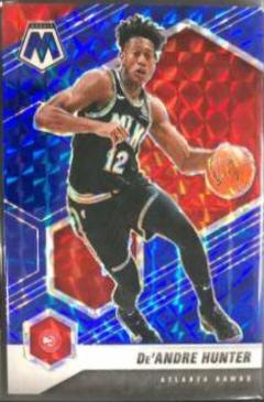De'Andre Hunter [Blue Mosaic] #50