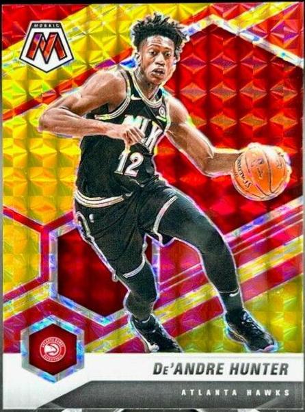 De'Andre Hunter [Choice Fusion Red & Yellow] #50