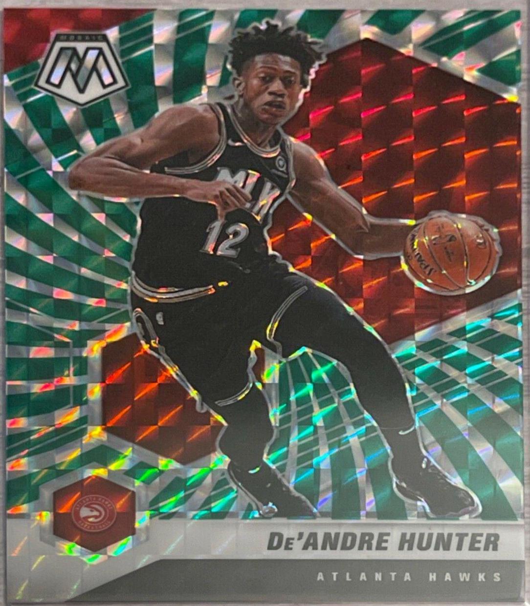 De'Andre Hunter [Green Mosaic] #50