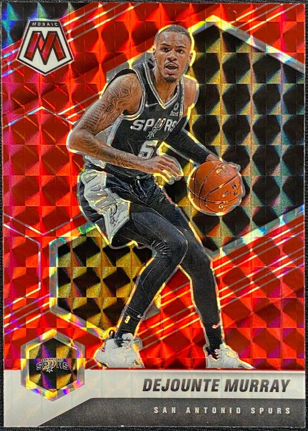 Dejounte Murray [Red Mosaic] #46