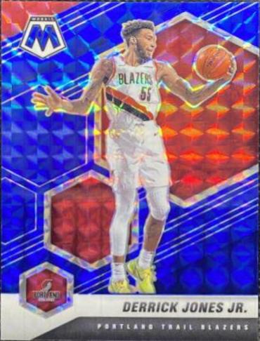 Derrick Jones Jr. [Blue Mosaic] #31