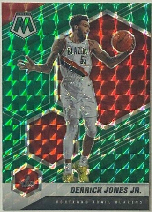Derrick Jones Jr. [Green Mosaic] #31