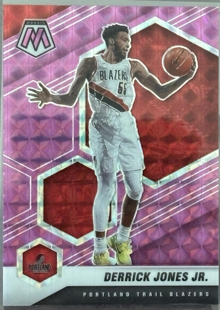 Derrick Jones Jr. [Purple Mosaic] #31