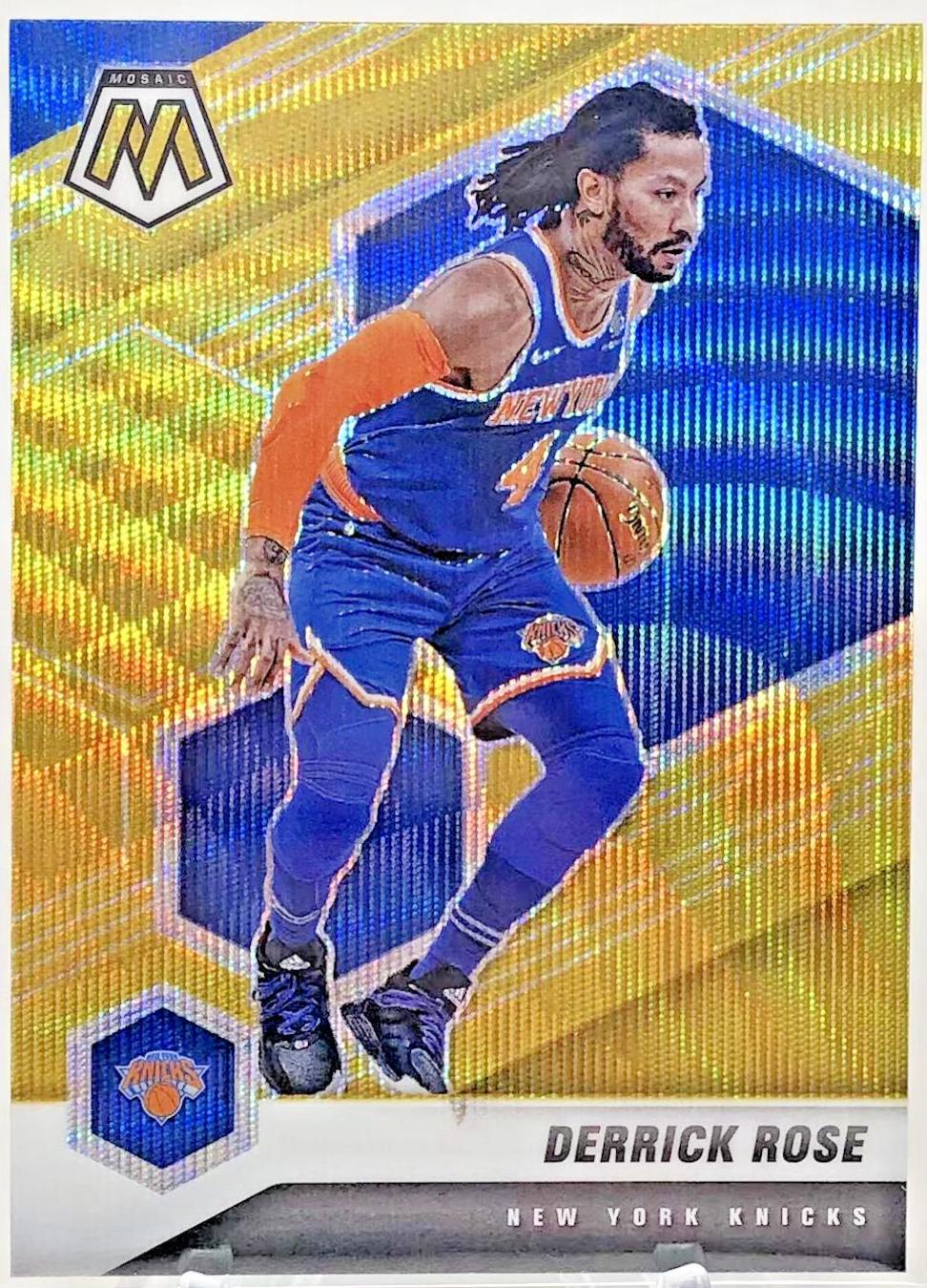 Derrick Rose [Gold Wave] #123