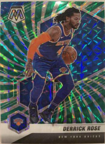 Derrick Rose [Green Mosaic] #123
